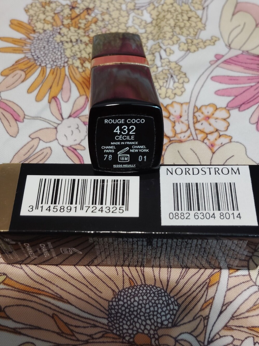 New Rare Chanel Rouge Coco #432/Cecile - Picture 3 of 3
